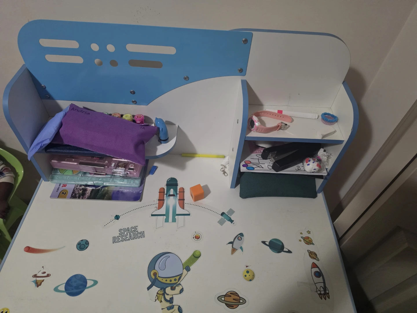 Kids Adjustable  Study Desk and Chair - photo 2