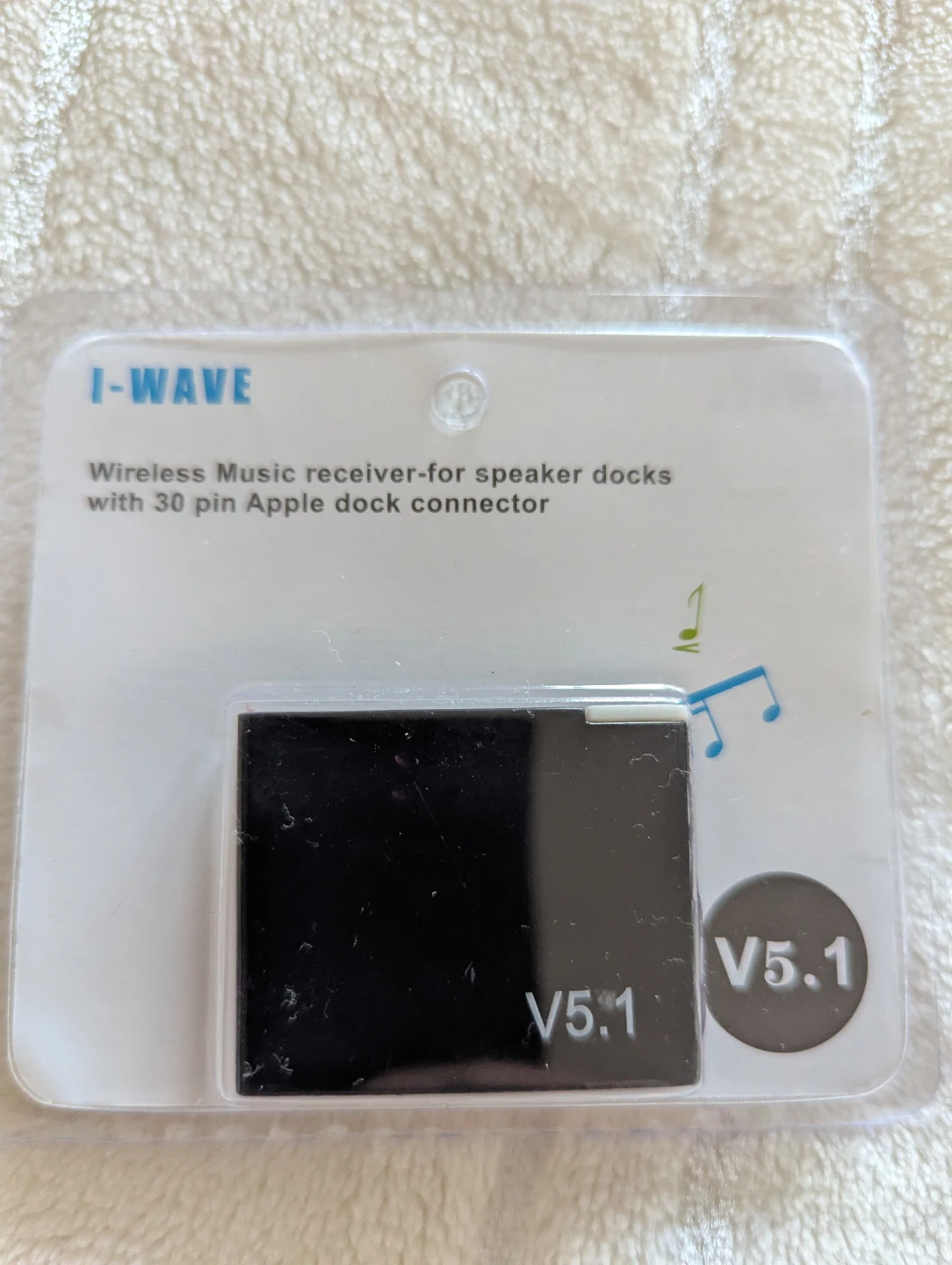 I-WAVE Wireless Music Receiver for 30 Pin Dock