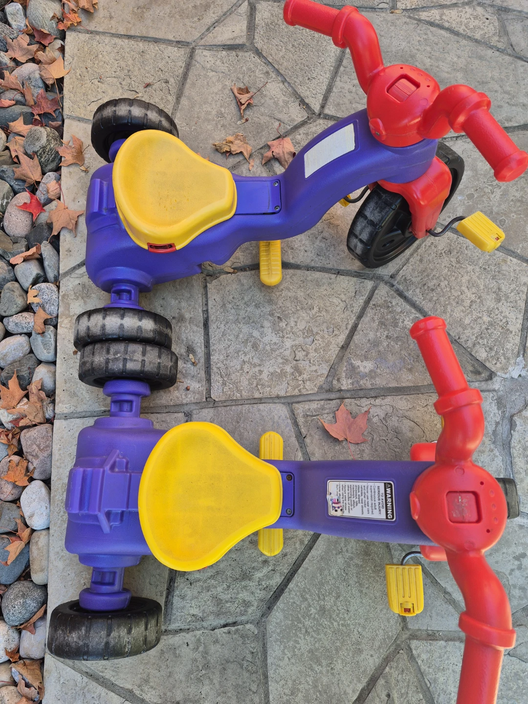 Two Fisher-Price Toddler Tricycles - photo 5
