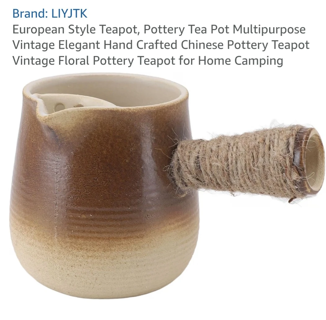 LIYJTK Pottery Tea Pot - photo 3