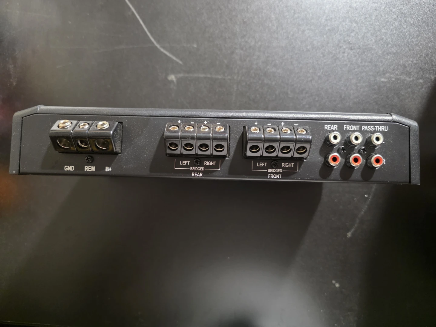 600 Watts 4 channel Class D car amplifier,  Rockford Fosgate - photo 2