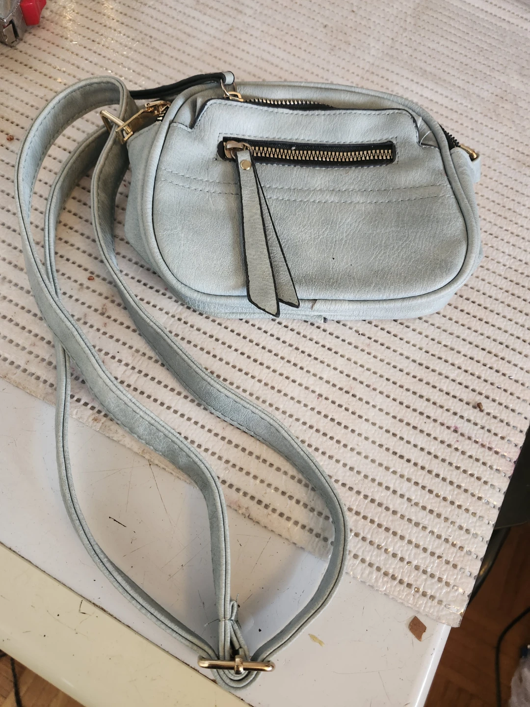 Light Blue Crossbody Bag