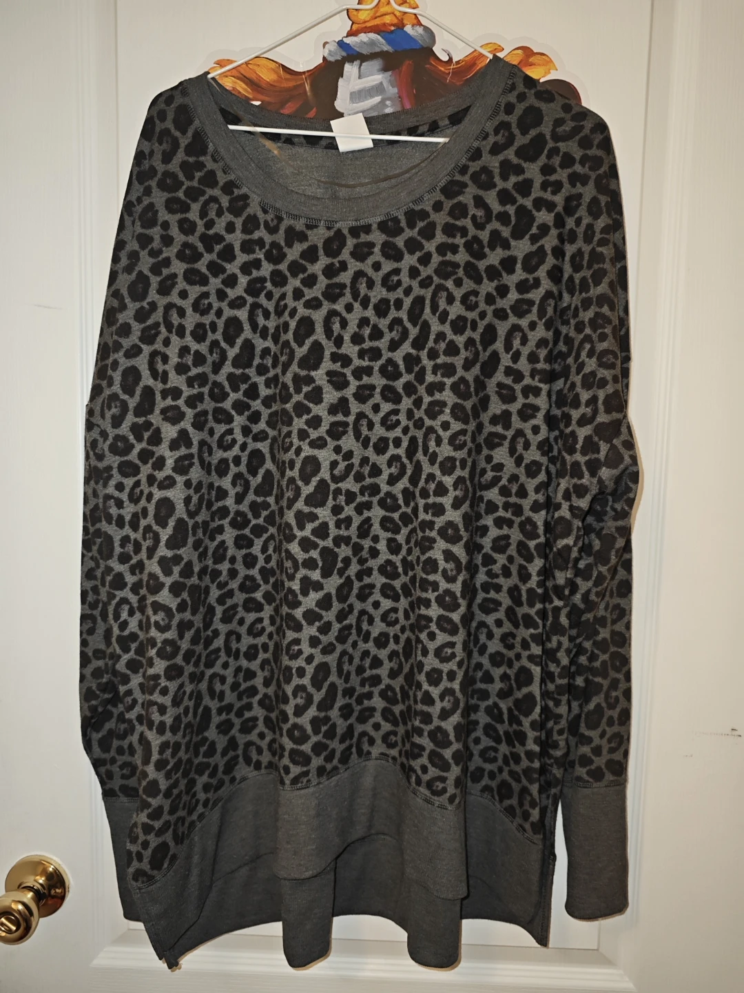 Avia Animal Print Pullover Sweatshirt