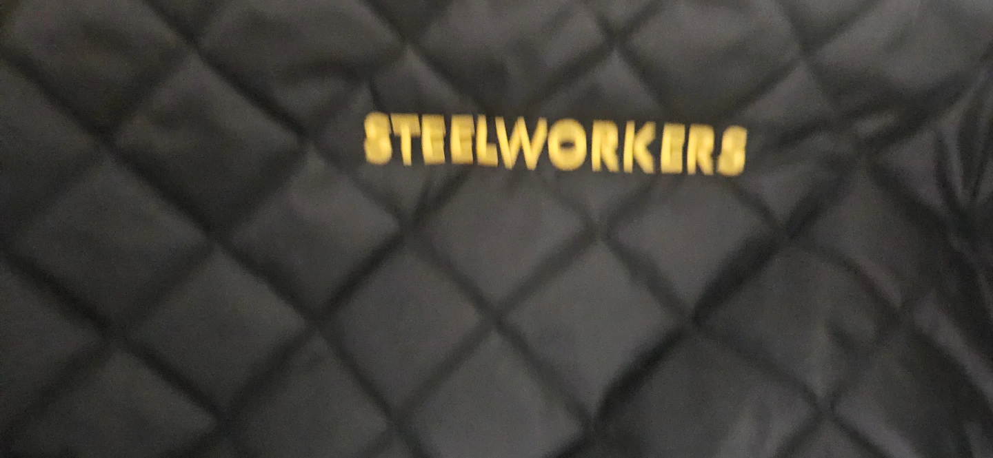 USW Steelworkers Quilted Jacket - Black - XL - photo 2