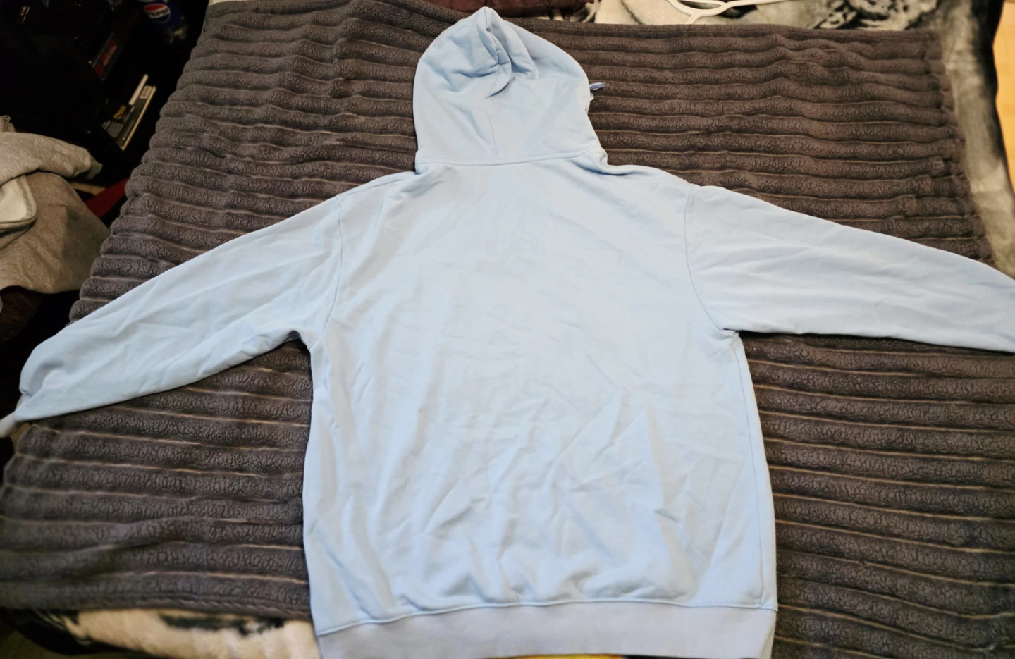 Donsmoke I Don't Smoke Light Blue Hoodie - photo 4