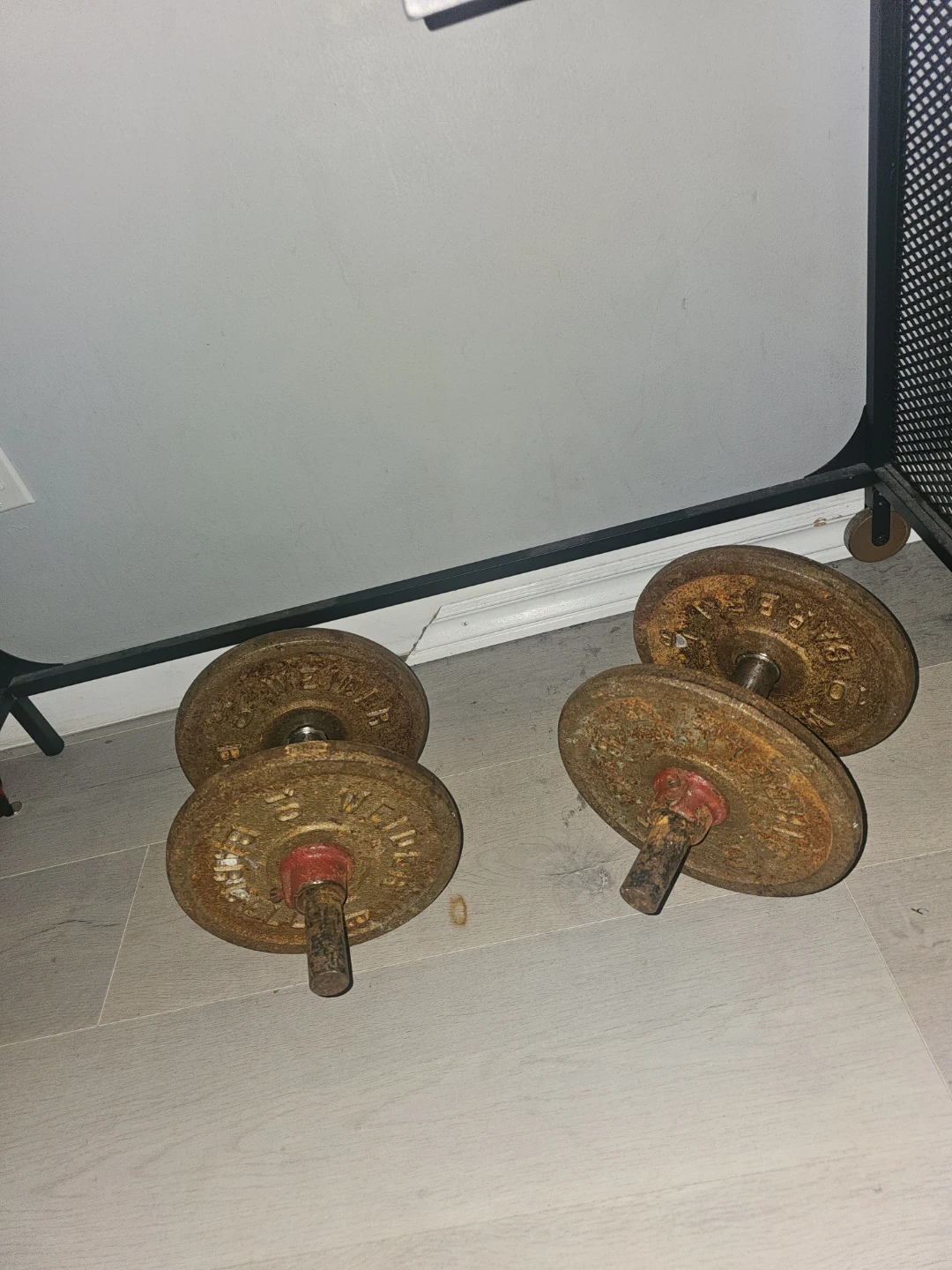 Pair of Weider Adjustable Dumbbells - photo 3