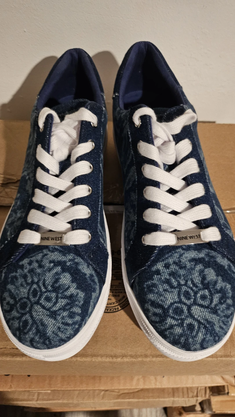 Nine West Denim Pattern Sneakers - photo 4