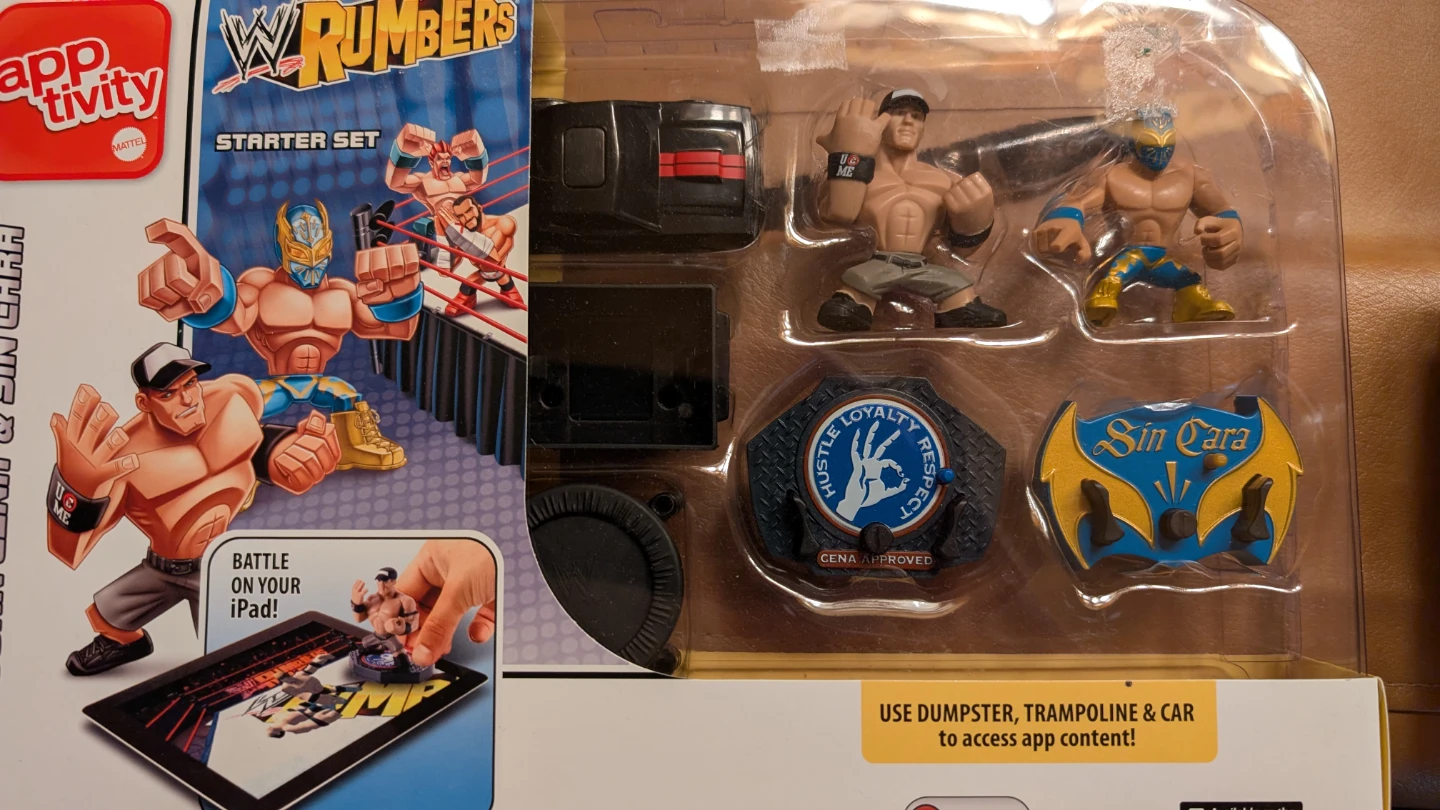 Mattel WWE Rumblers Apptivity Starter Set