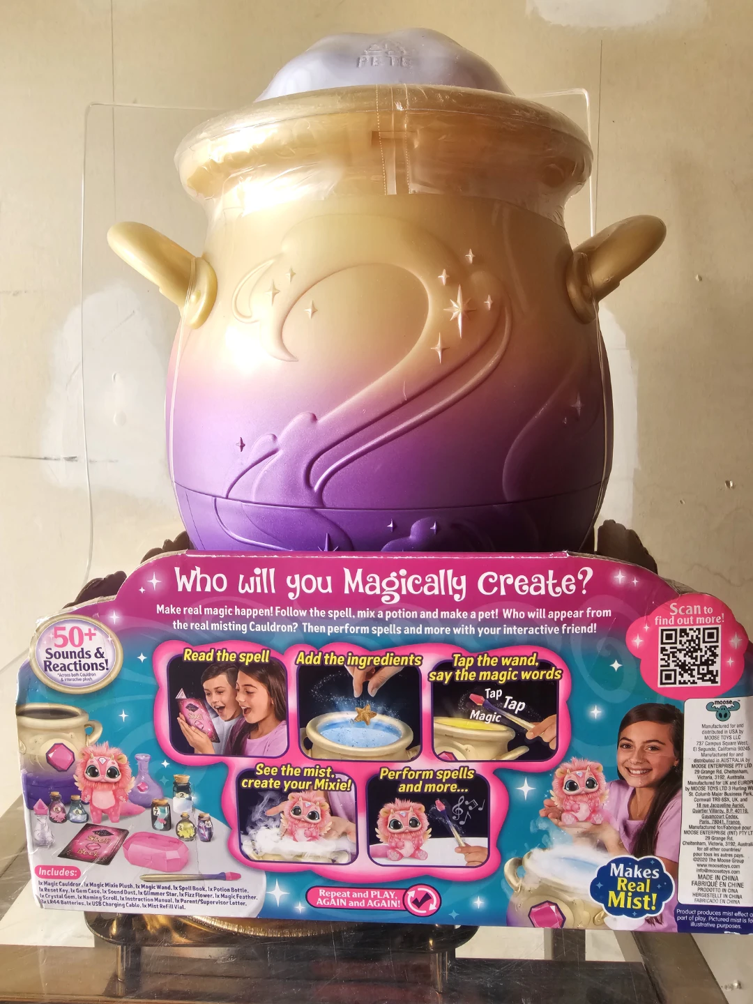 Magic Mixies Magic Cauldron  Purple/Blue Sealed Never Opened - photo 4