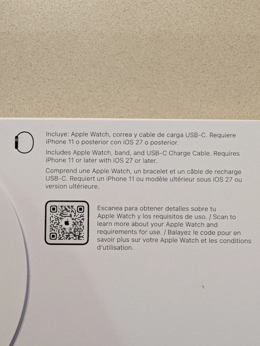 NEW-IN-BOX: Apple Watch Series 12 46mm Black Aluminum GPS - photo 4
