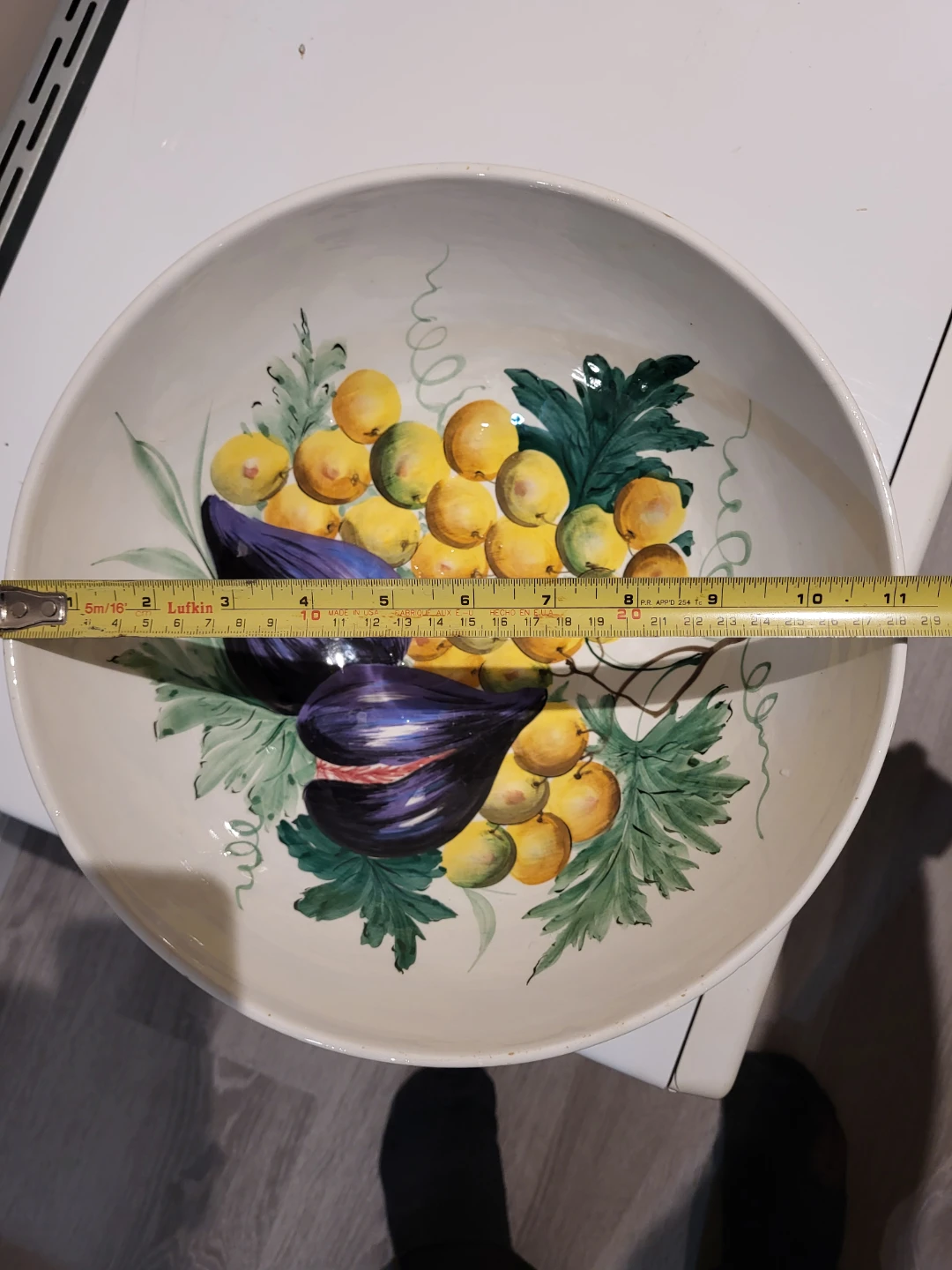 Large ceramic fruit bowl - photo 3
