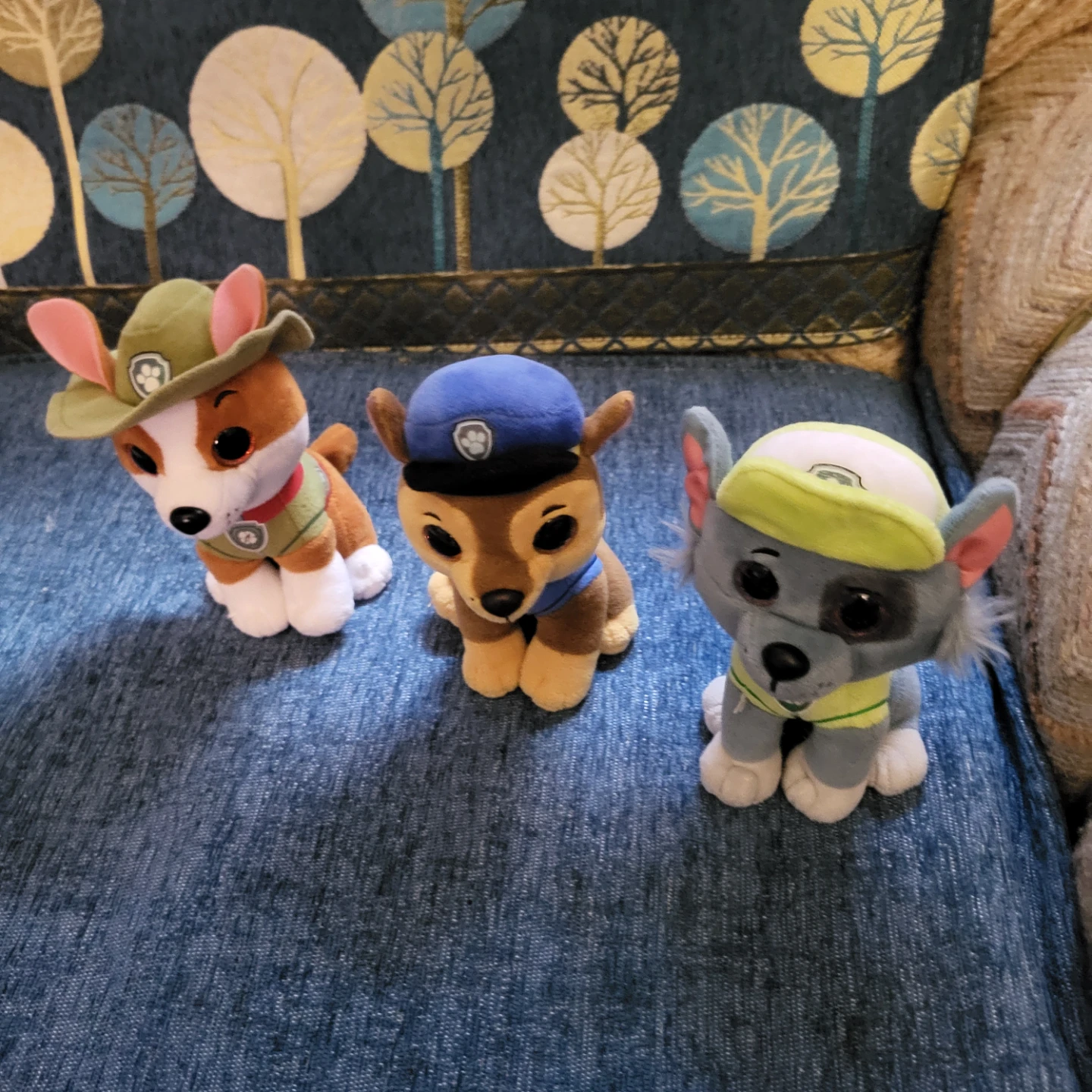 Set of 3 PAW Patrol Plush Toys