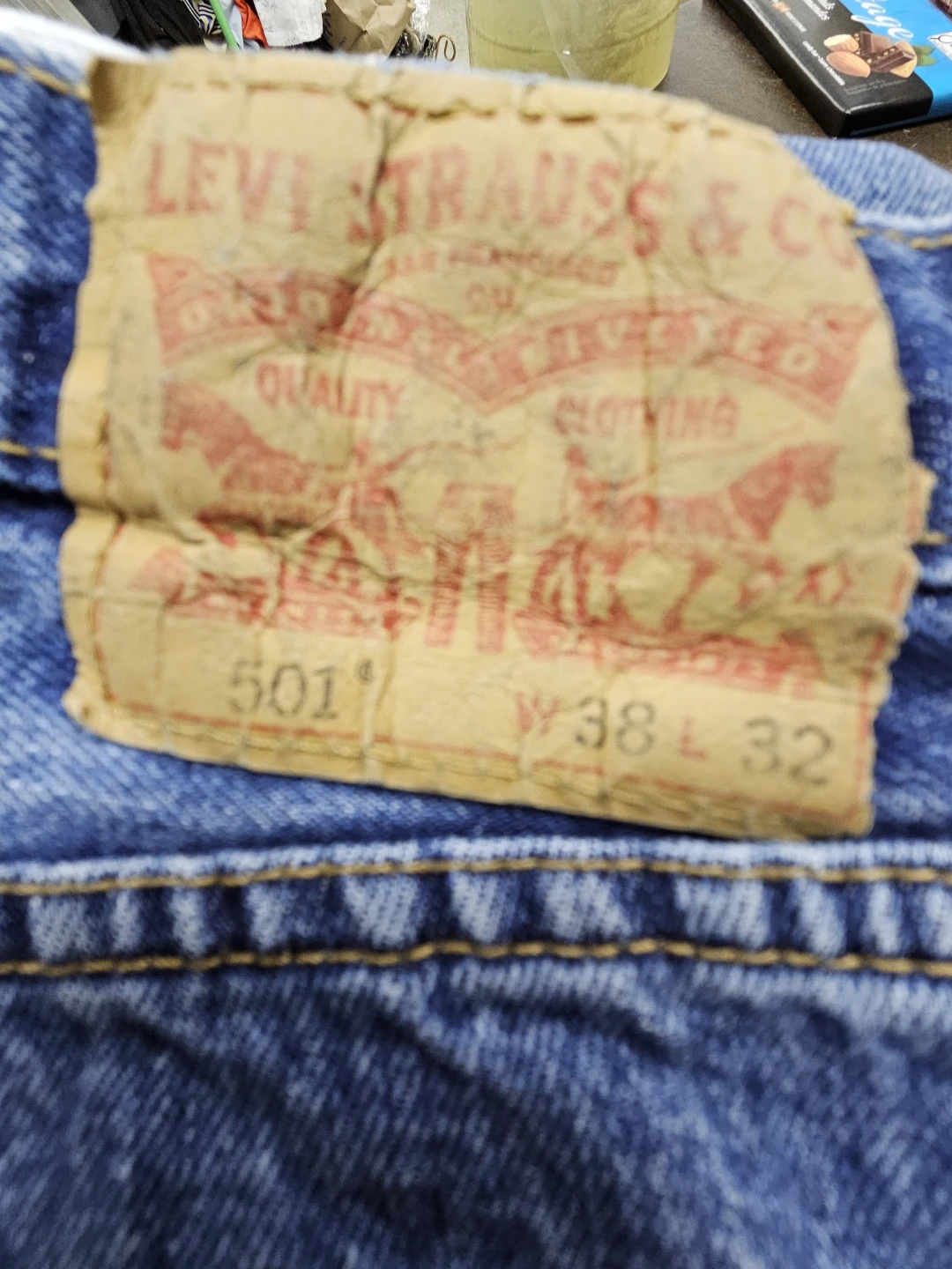 2, Levi's 501 Original Fit Jeans W38 L32 - photo 2