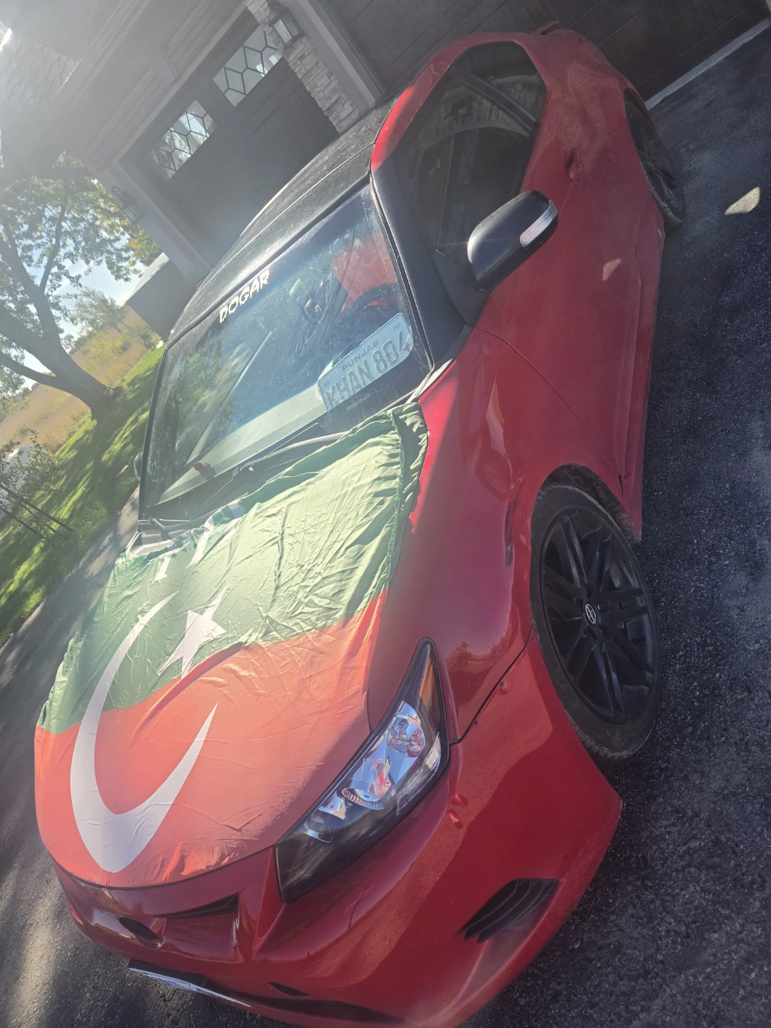 Red Scion tC Coupe - photo 3