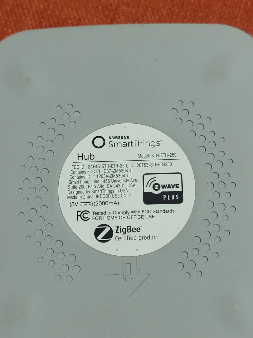 Samsung smart things hub zigbee - photo 3