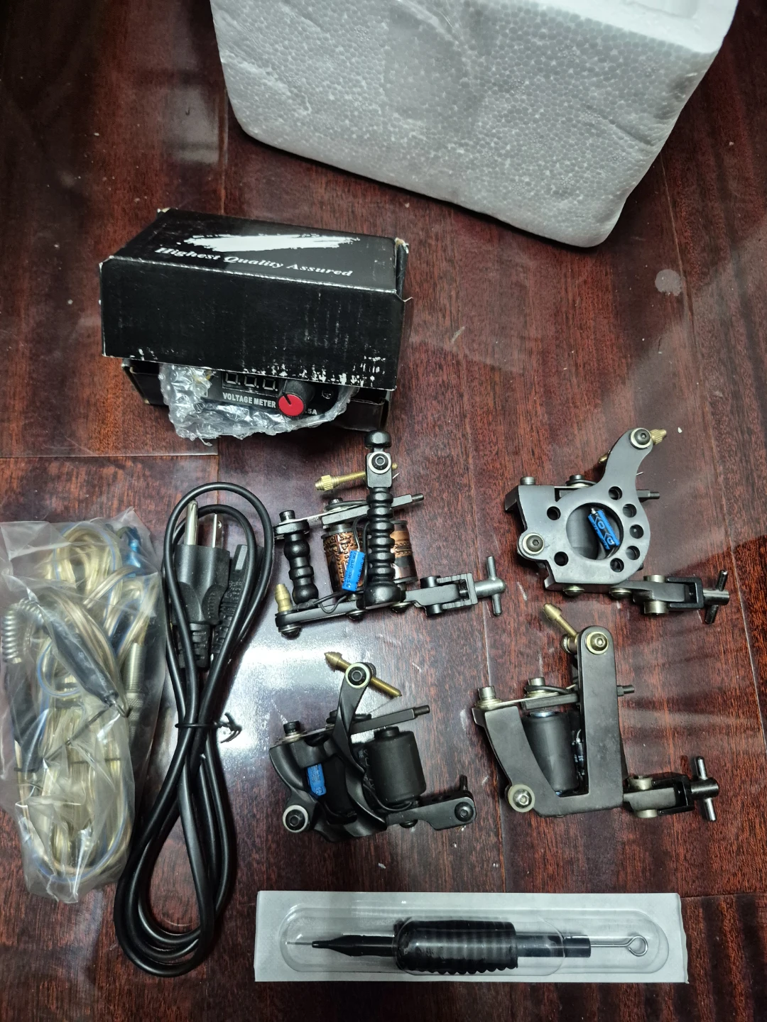 New Tattoo Machine Kit with Power Supply