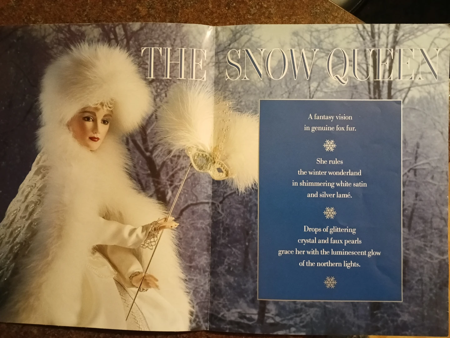 Franklin Heirloom Dolls The Snow Queen by Joyce Reavey - photo 2