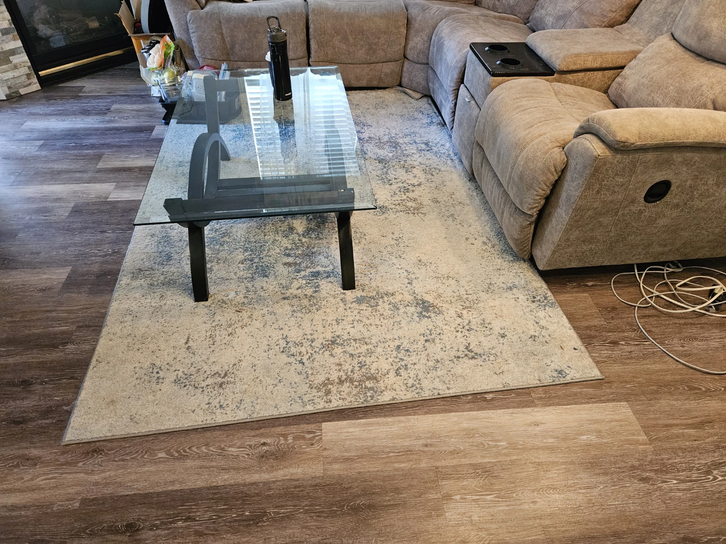 Abstract Area Rug - photo 2