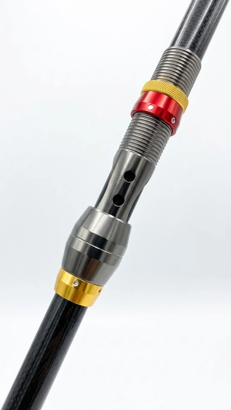 2.7m (9 ft) Carbon Fiber Telescopic Fishing Rod –New - photo 3