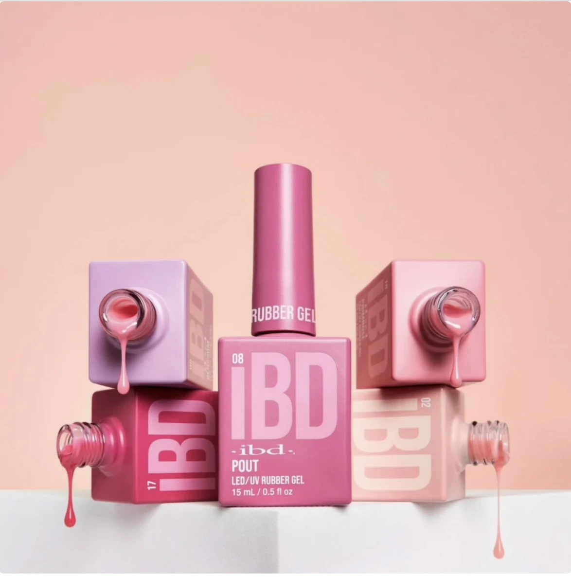 iBD LED/UV Rubber Gel Nail Polish Collection 30 set - photo 3