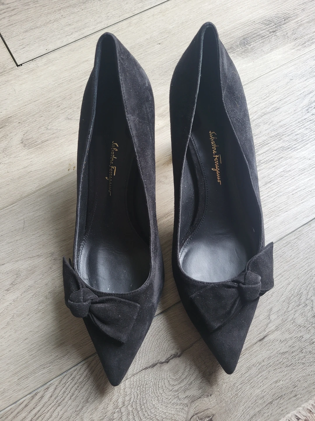 Salvatore Ferragamo Black Heels - photo 2