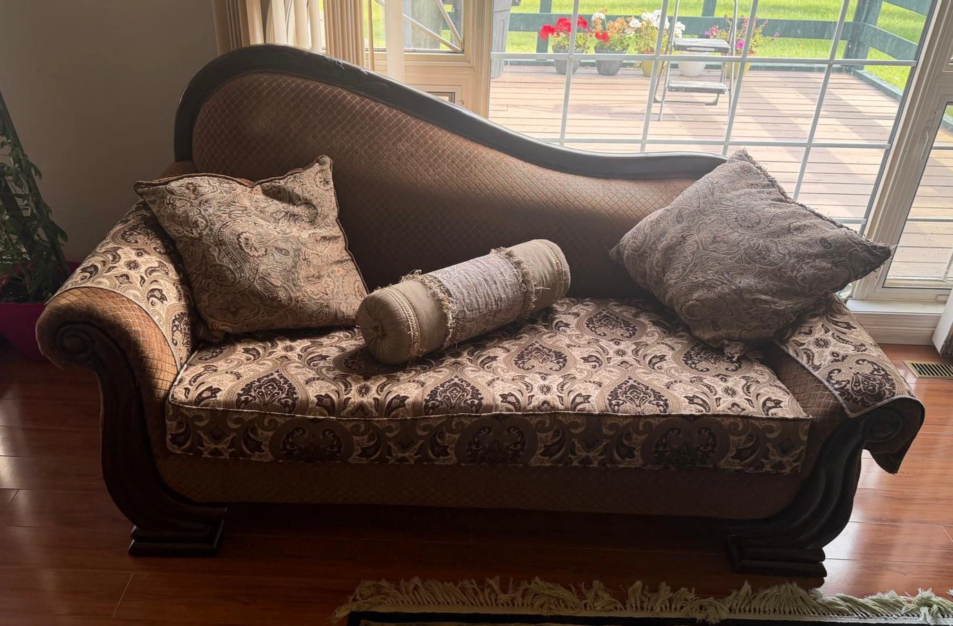 Classic Brown Loveseat - photo 4