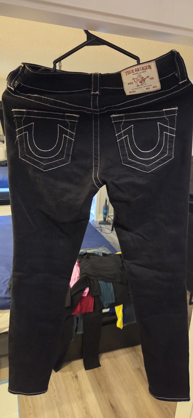 True Religion Jennie Curvy Super Skinny Jeans Size 26