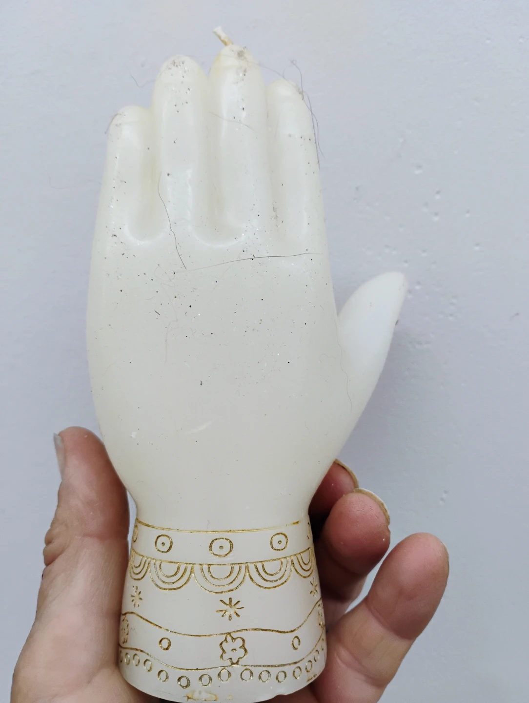 Hamsa Hand Shaped Decorative Candle - photo 4