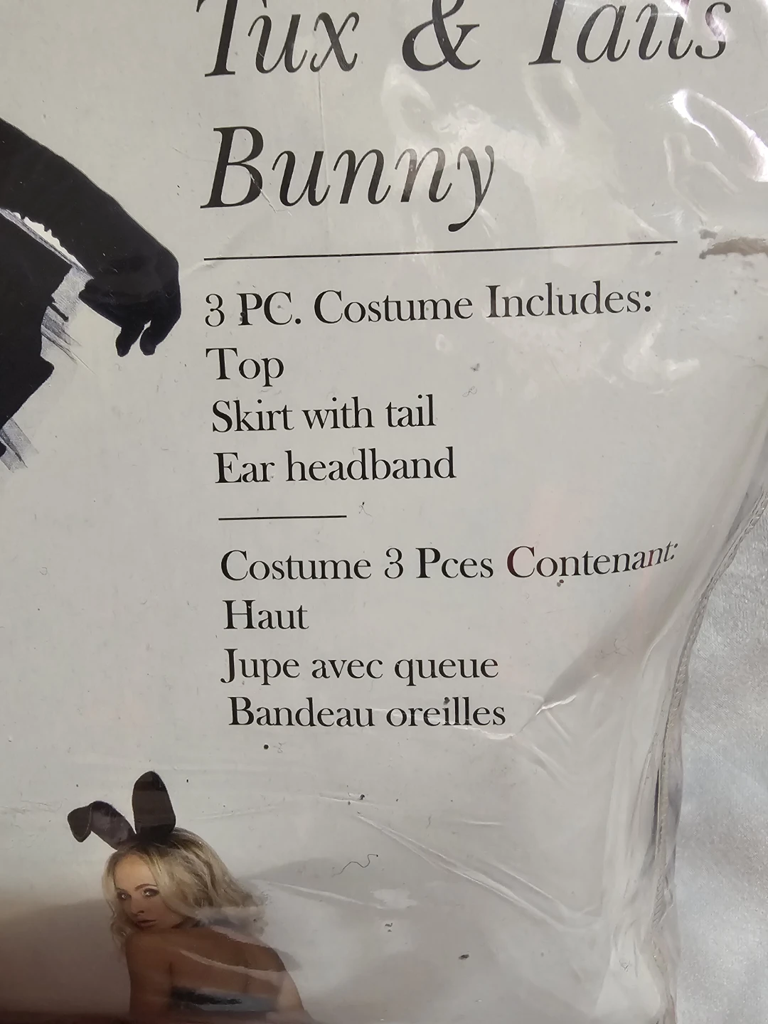 NEW Leg Avenue Tux & Tails Bunny Costume - photo 2