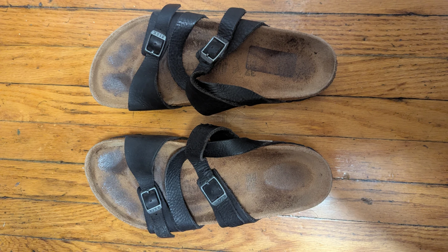Birkenstock black sandals