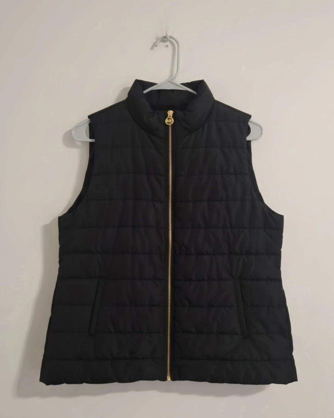 Michael Kors Black Quilted Vest