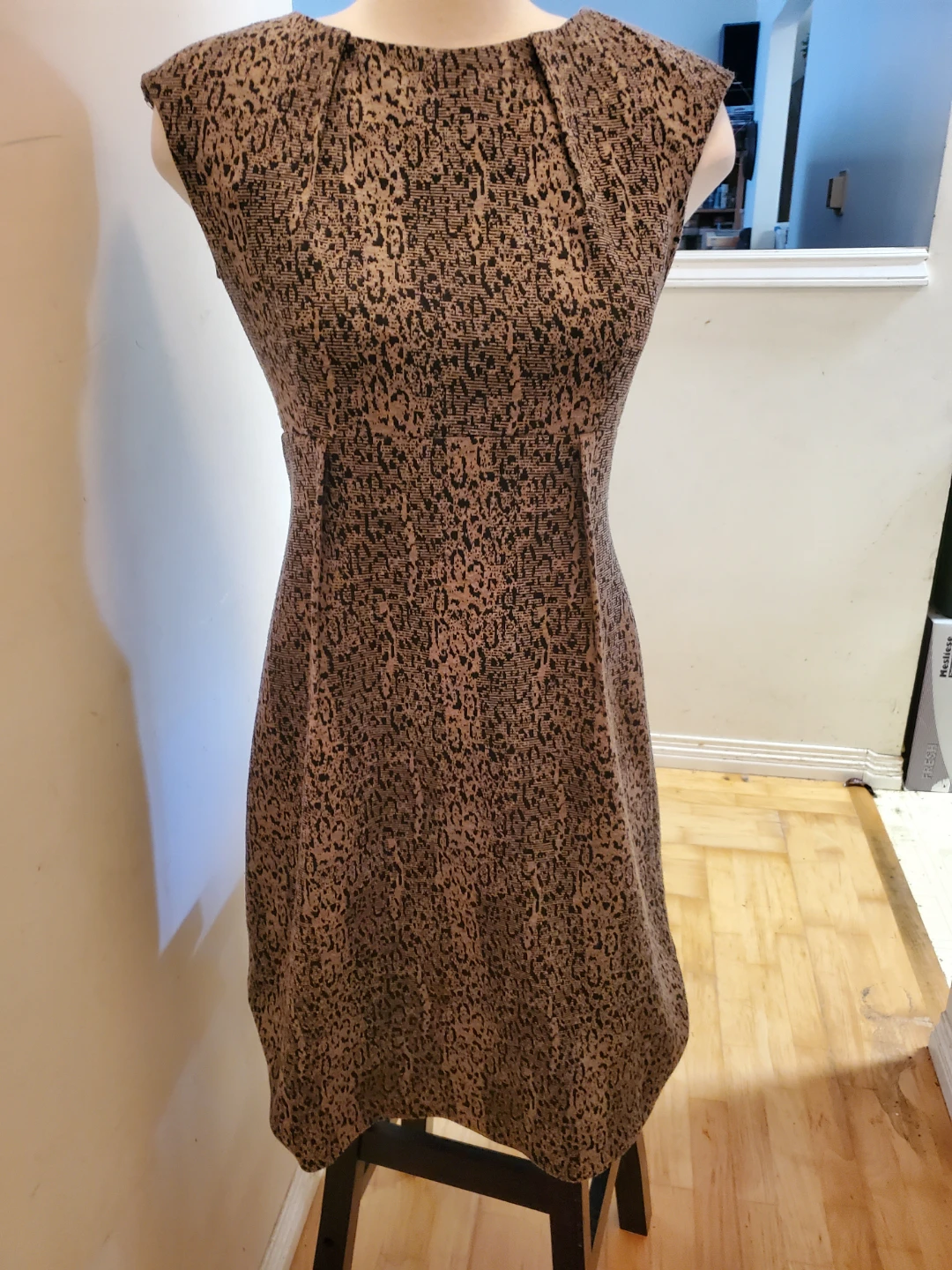 Animal Print Sleeveless Dress - photo 2