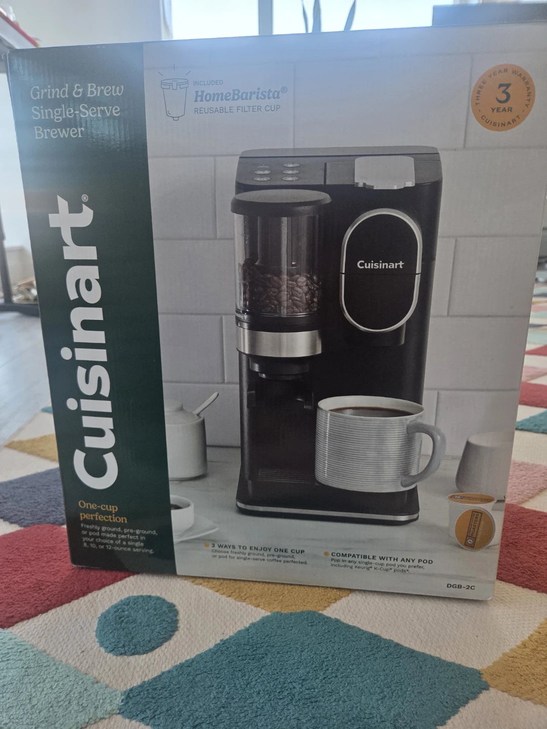 CUISINART - Grind & Brew Single Serve Brewer