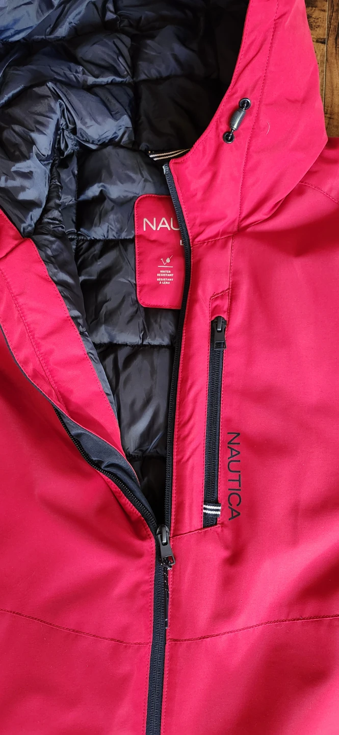 Nautica Water-Resistant Winter Jacket - Red - photo 5