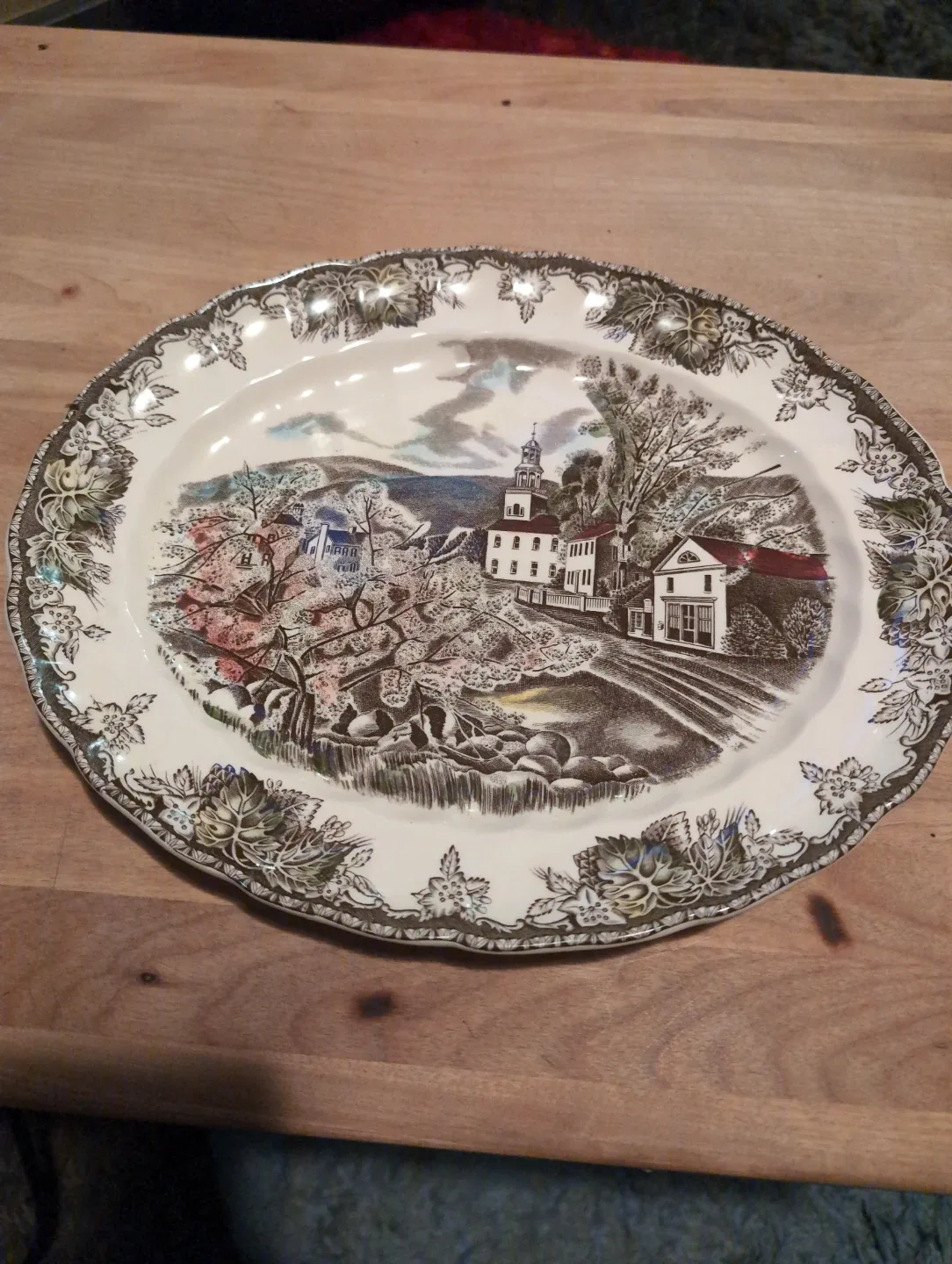 Johnson Bros The Friendly Village Serving Platter