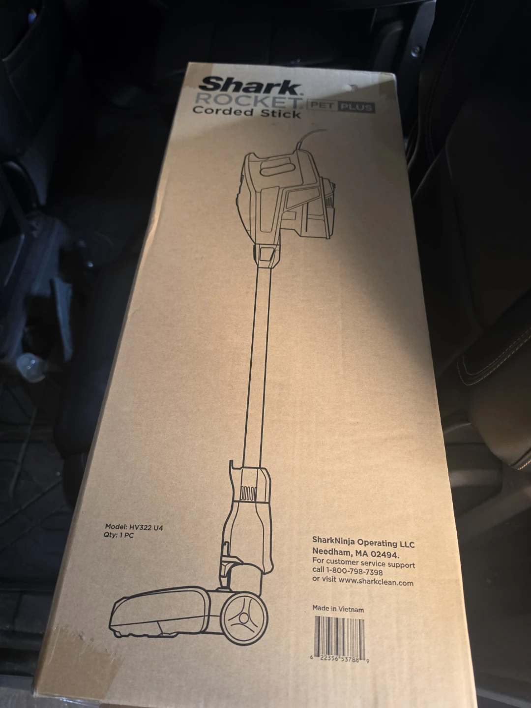 Shark Rocket Pet Plus Corded Stick Vacuum