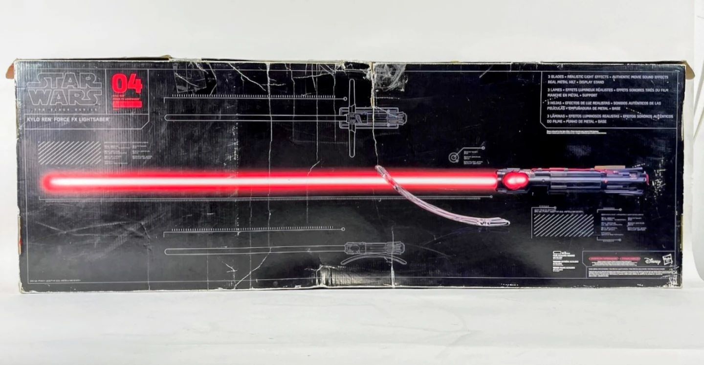 Star Wars The Black Series Kylo Ren Force FX Lightsaber - photo 2