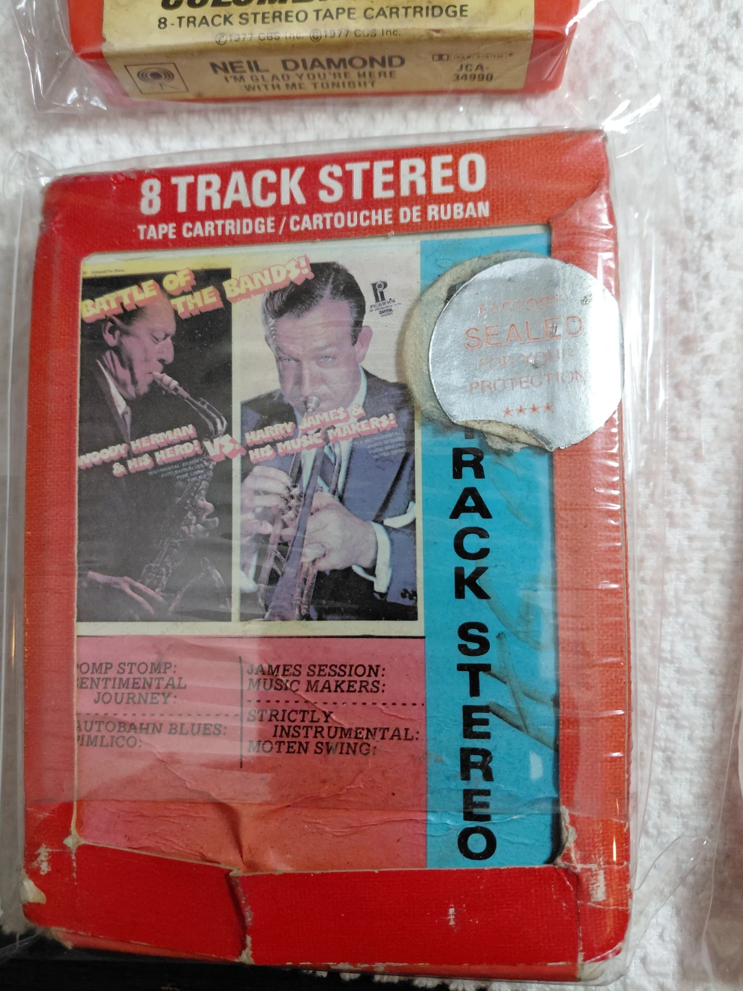 Set of 4 Vintage 8-Track Stereo Tape Cartridges - photo 2