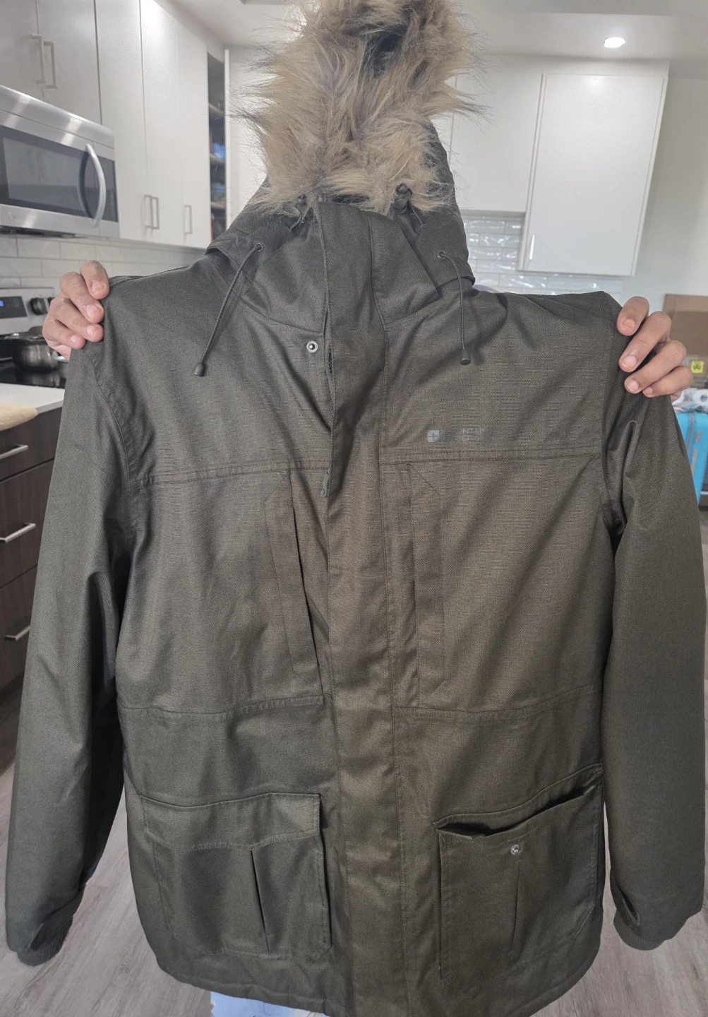 Mountain Warehouse Olive Green Winter Parka