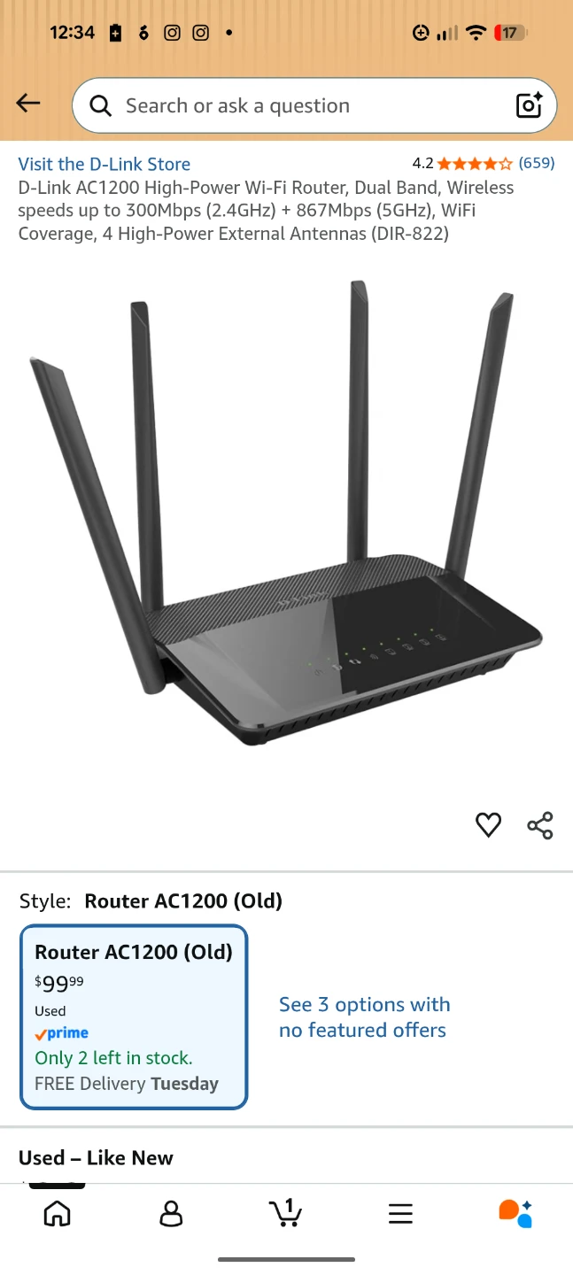 D-Link AC1200 Dual Band Wi-Fi Router - photo 2