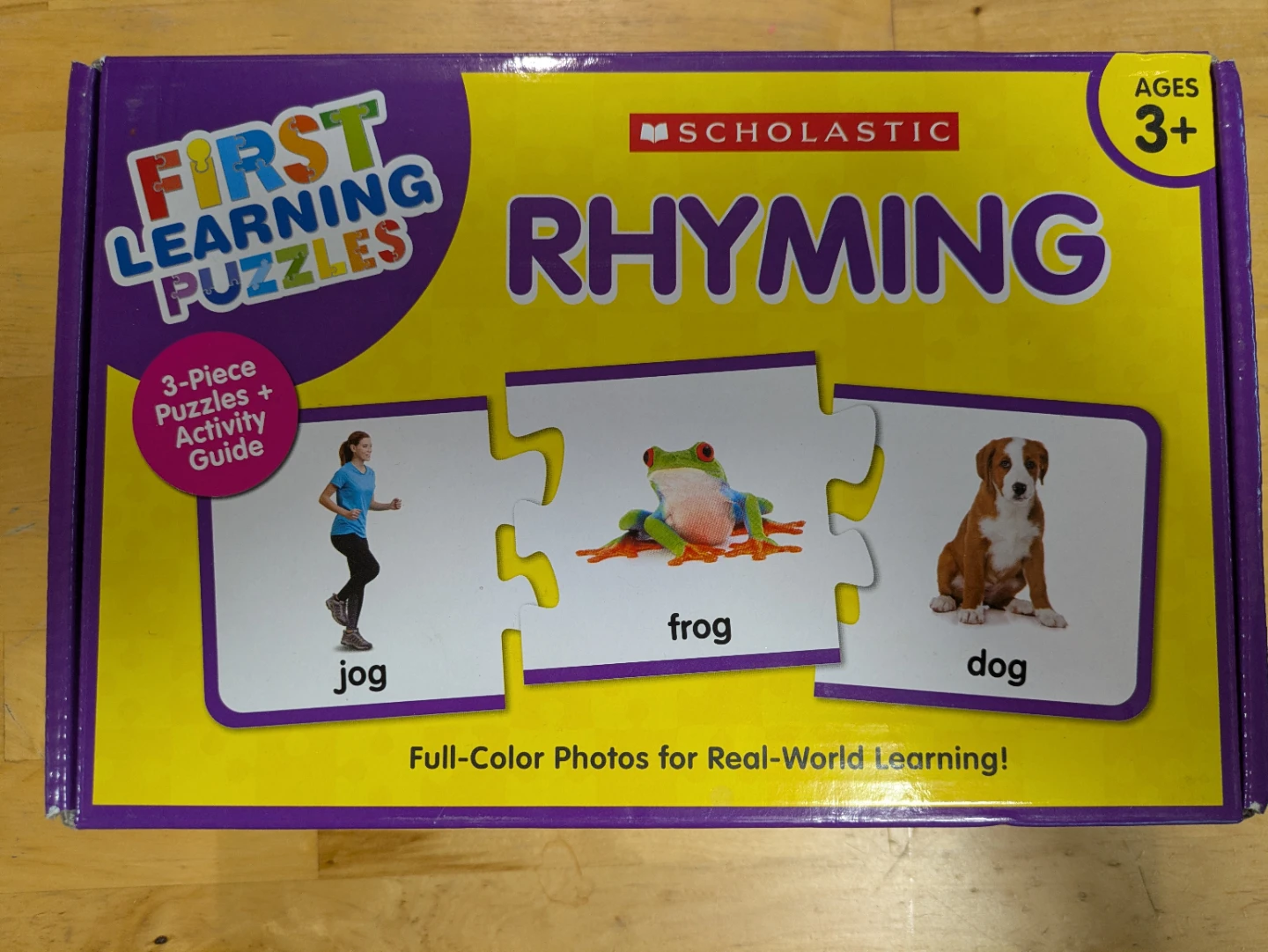 Scholastic First Learning Puzzles - Rhyming