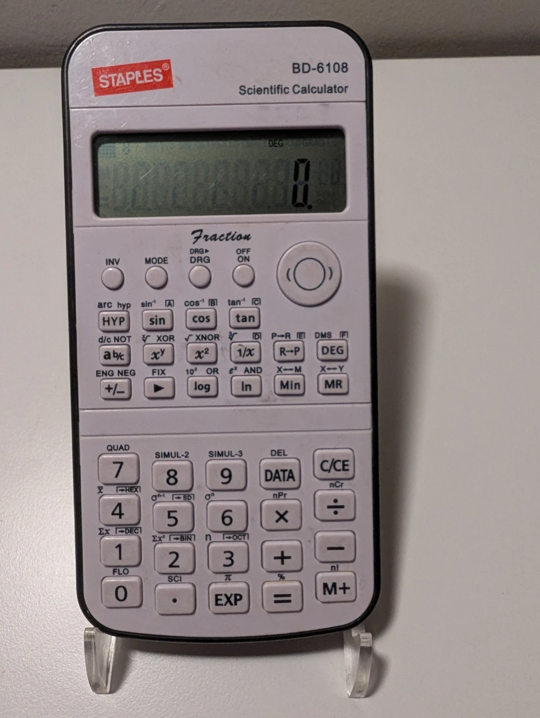 Staples BD-6108 Scientific Calculator