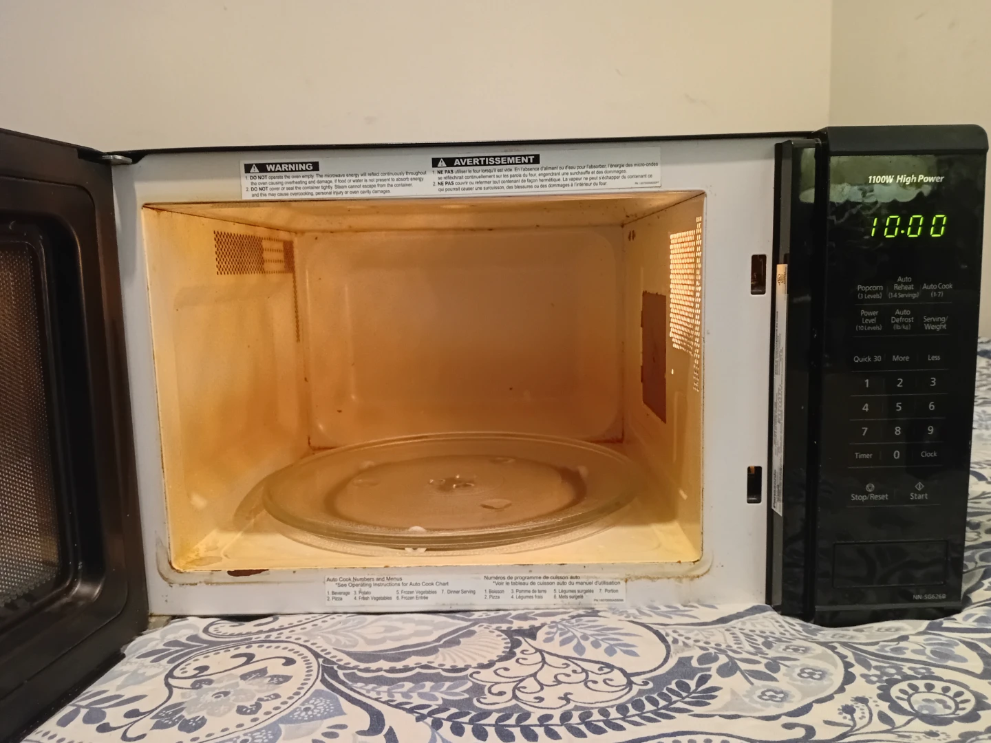 Panasonic 1.3 Cu. Ft. 1100W Microwave - photo 2