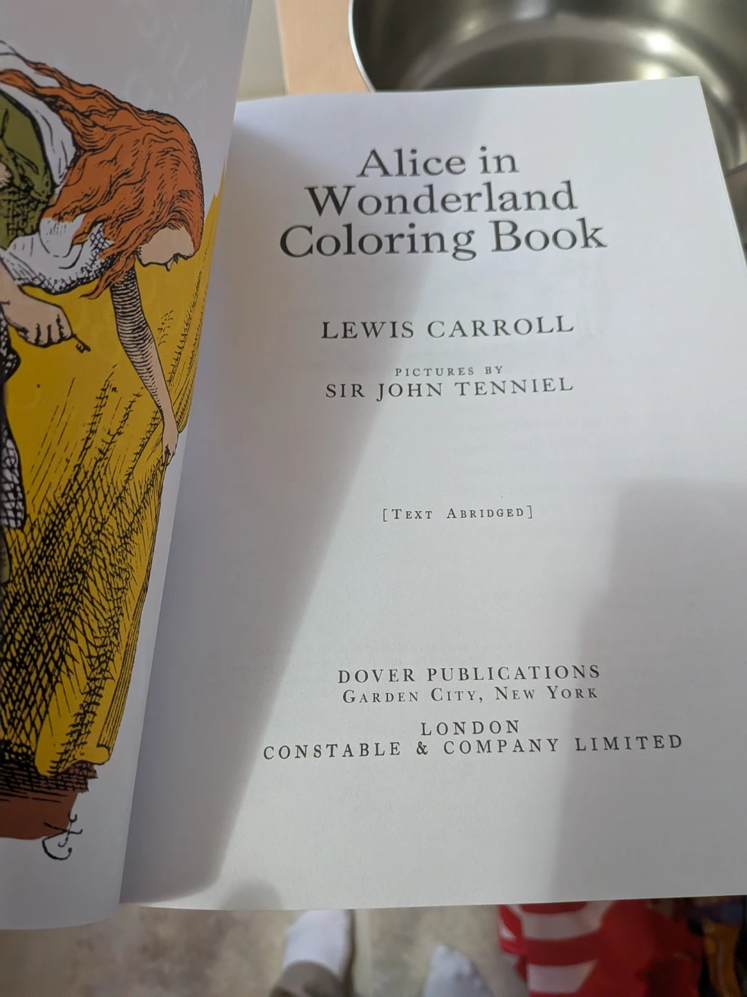 Alice in Wonderland Coloring Book by Lewis Carroll - photo 2
