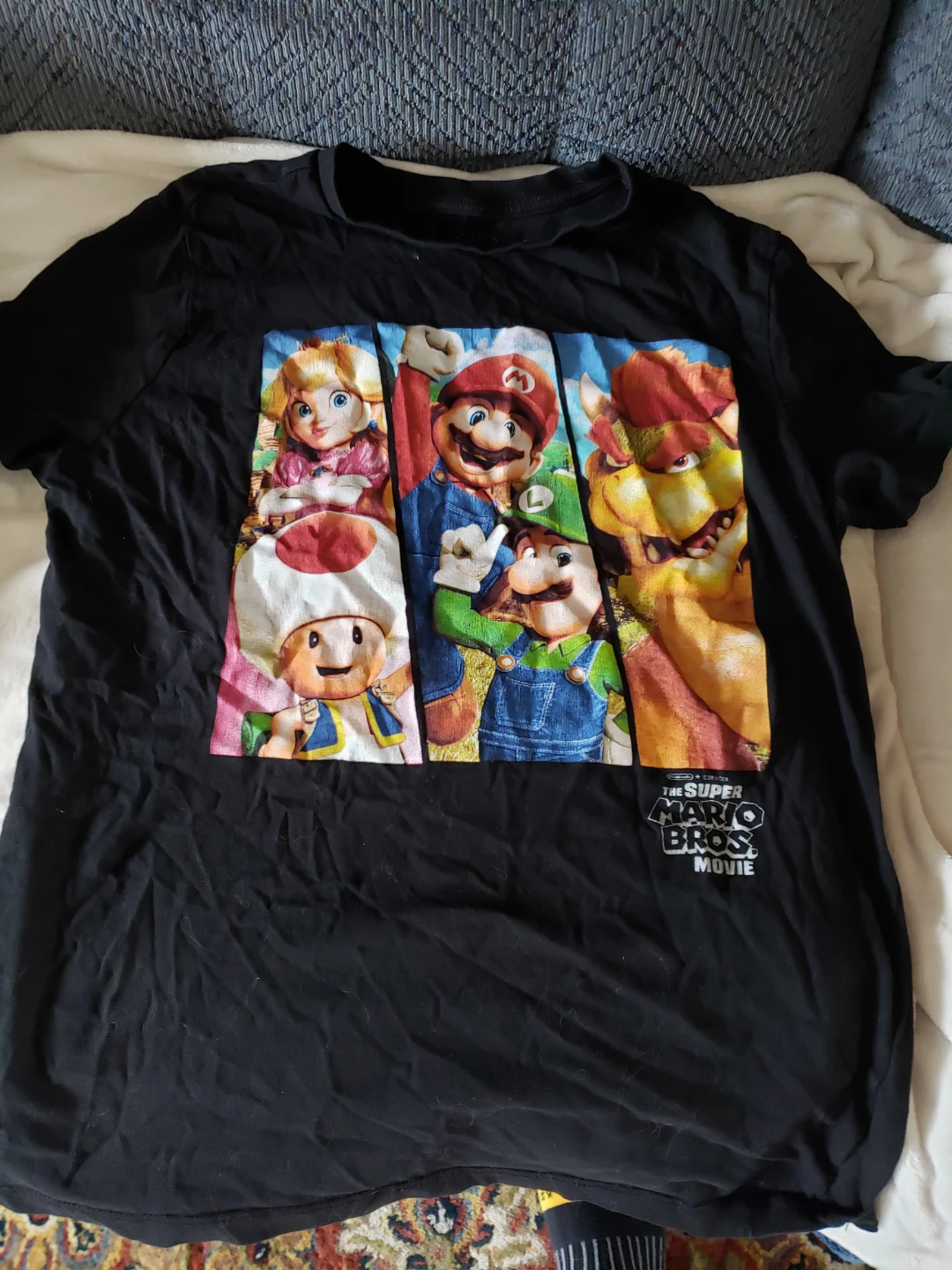 Super Mario Bros. Movie T-Shirt Black