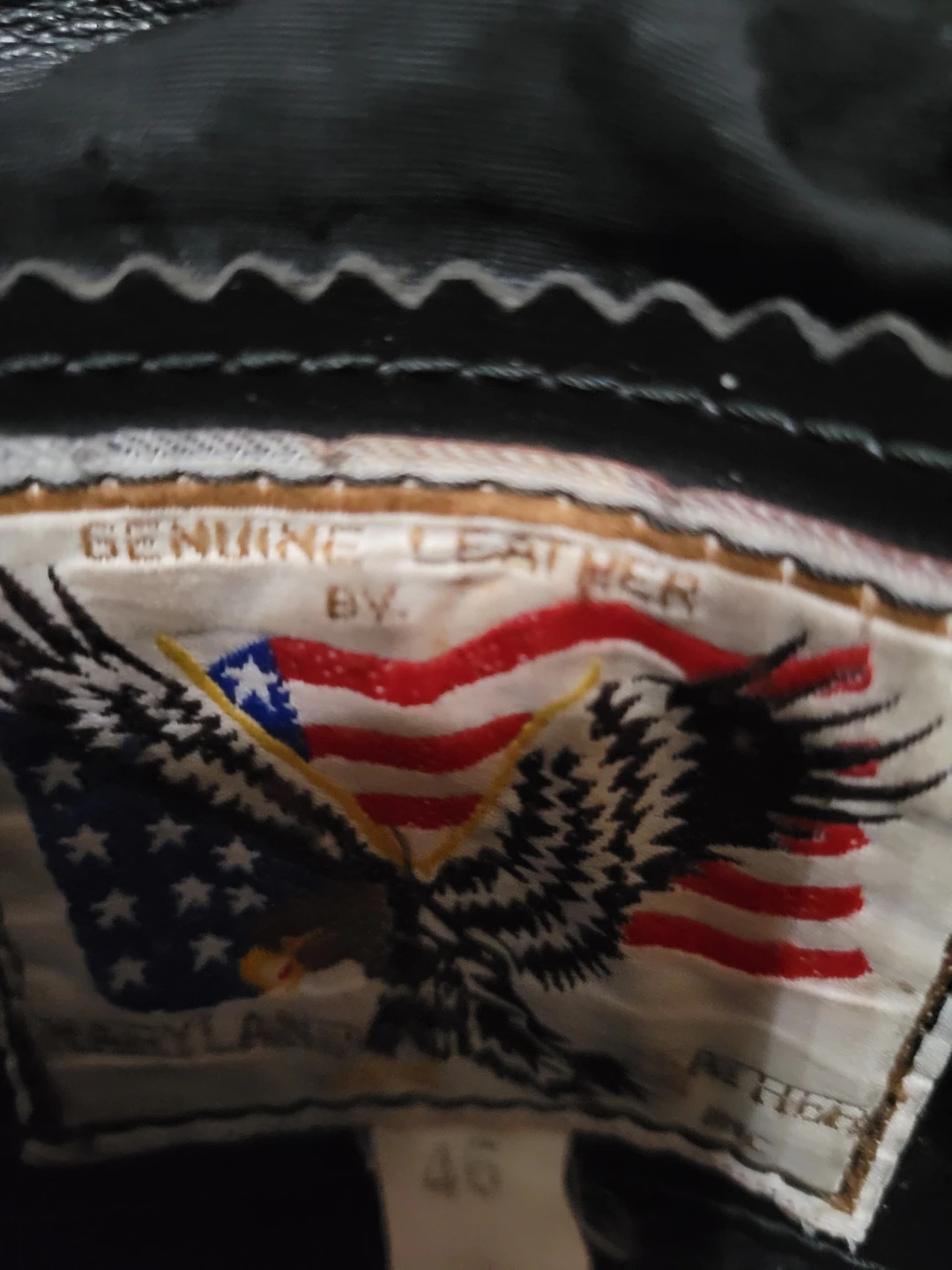 Vintage Maryland Leather Motorcycle Jacket - photo 2