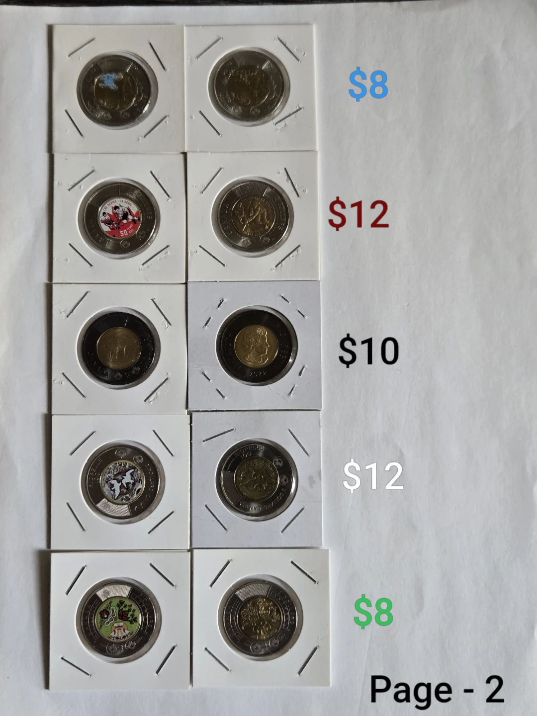 Canadian Commemorative "a pair of Toonies" - photo 2