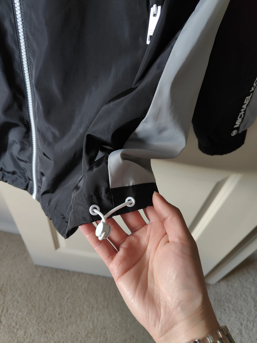 Michael Kors Rain Jacket Black/Grey - photo 5