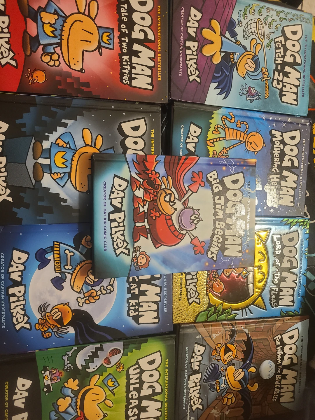 Dog Man Book Collection by Dav Pilkey