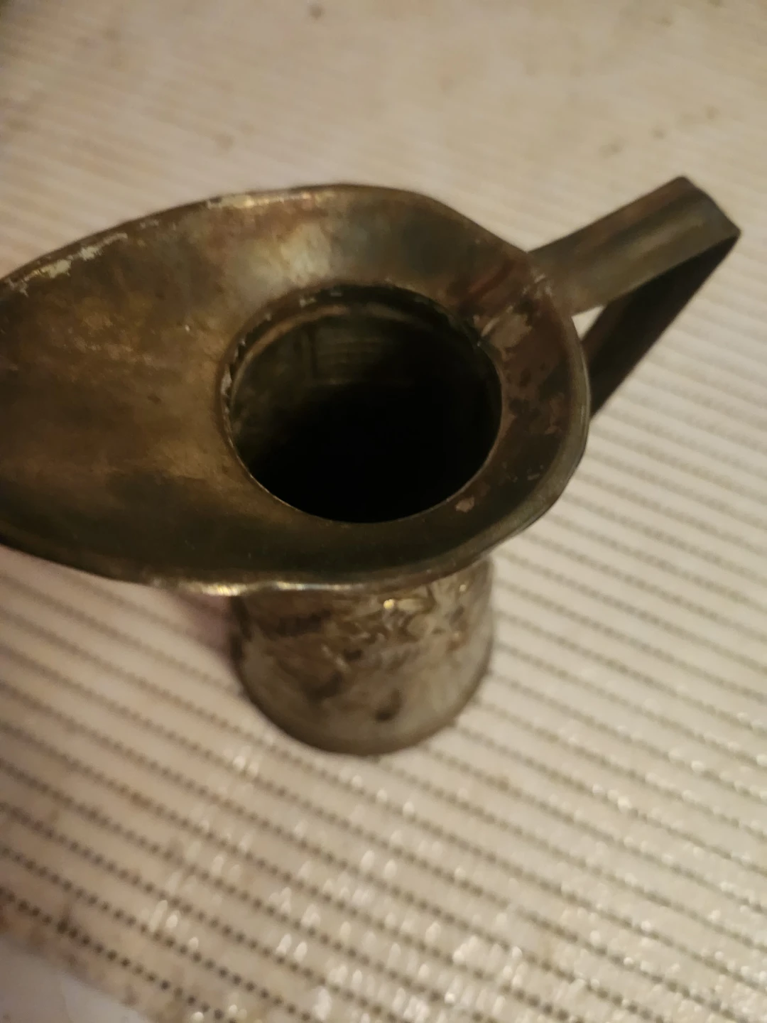 Vintage Relpo Made in England Brass Pitcher - photo 2